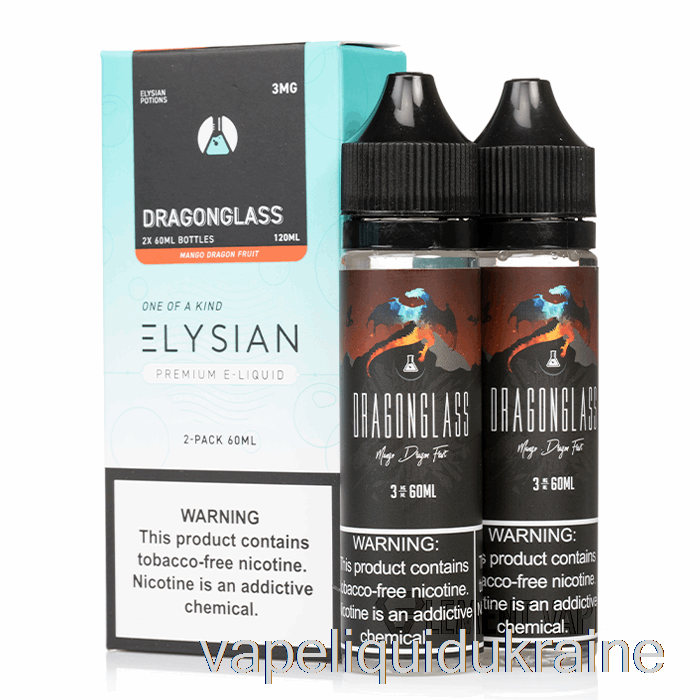 Vape Liquid Ukraine Dragonglass - Elysian Labs - 120mL 3mg